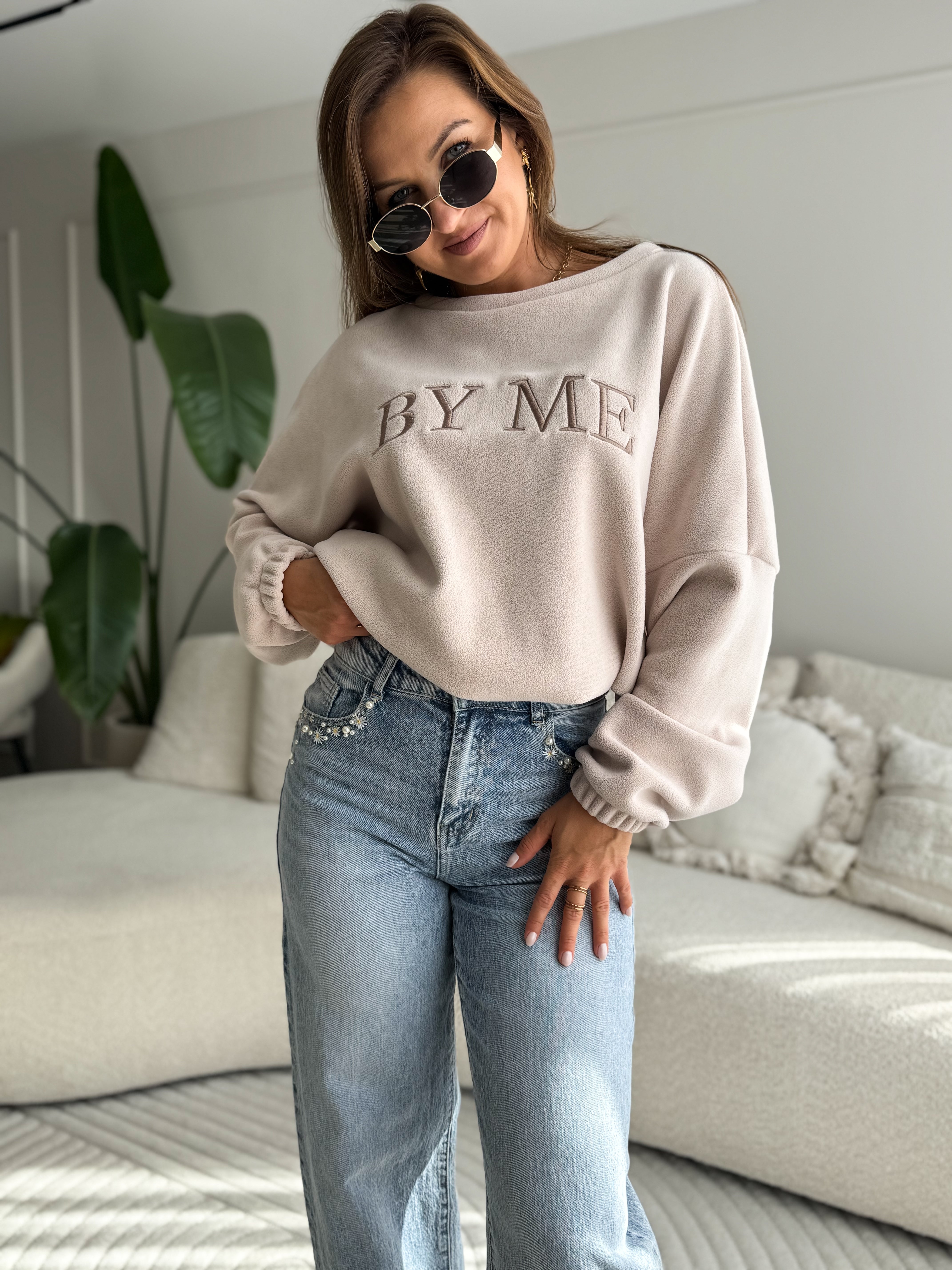 Maris Sweatshirt Beige