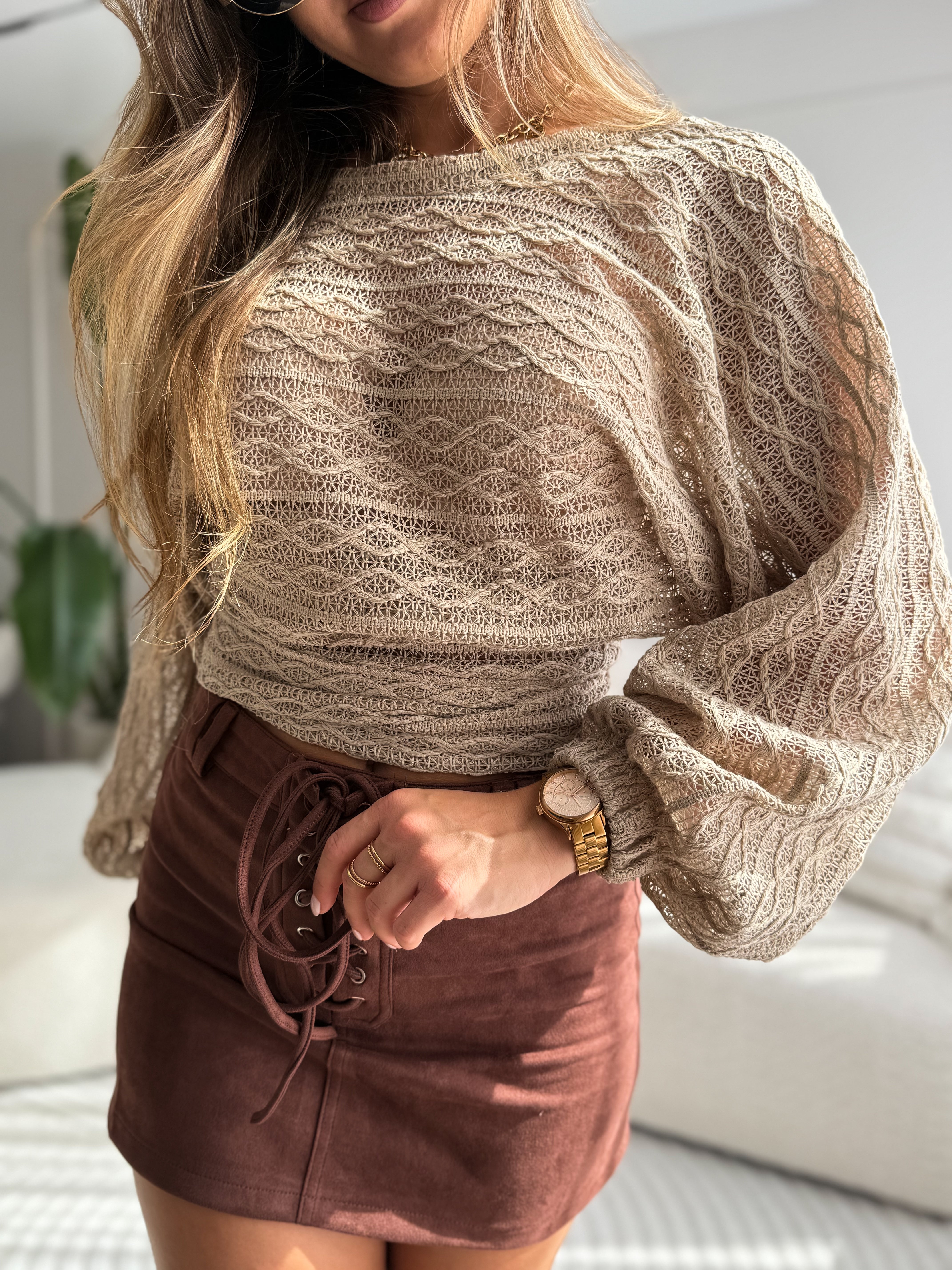 Kendra Blouse Beige