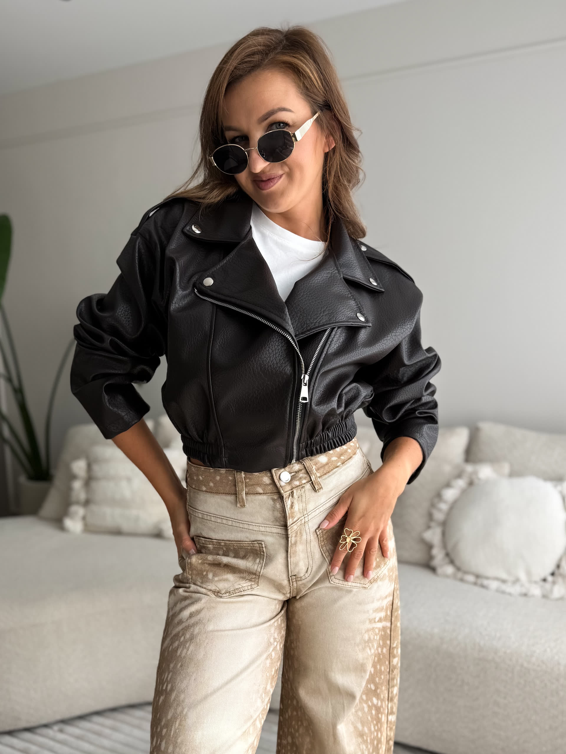 Cindy Jacket Dark Brown
