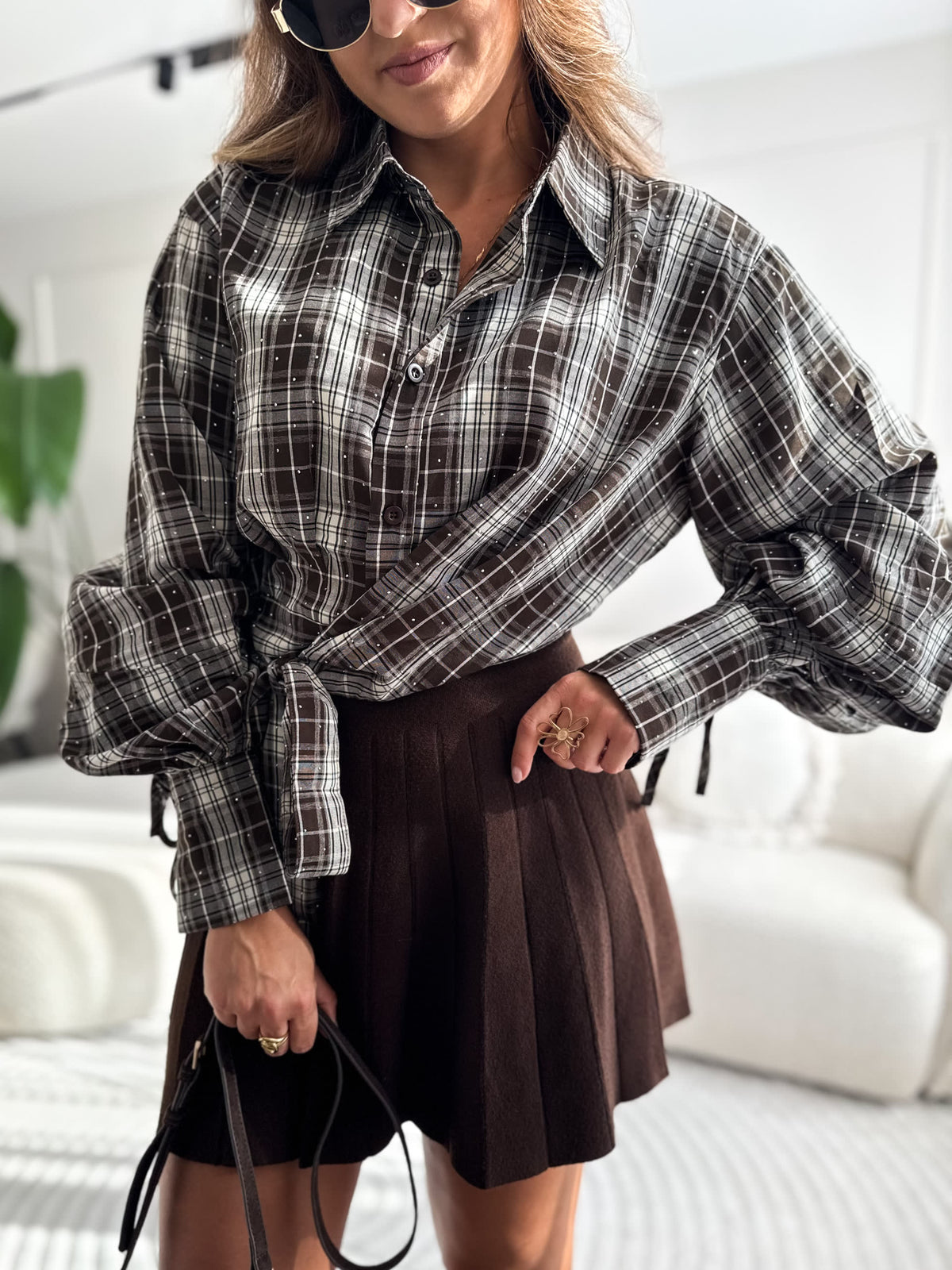 Melody Blouse Brown