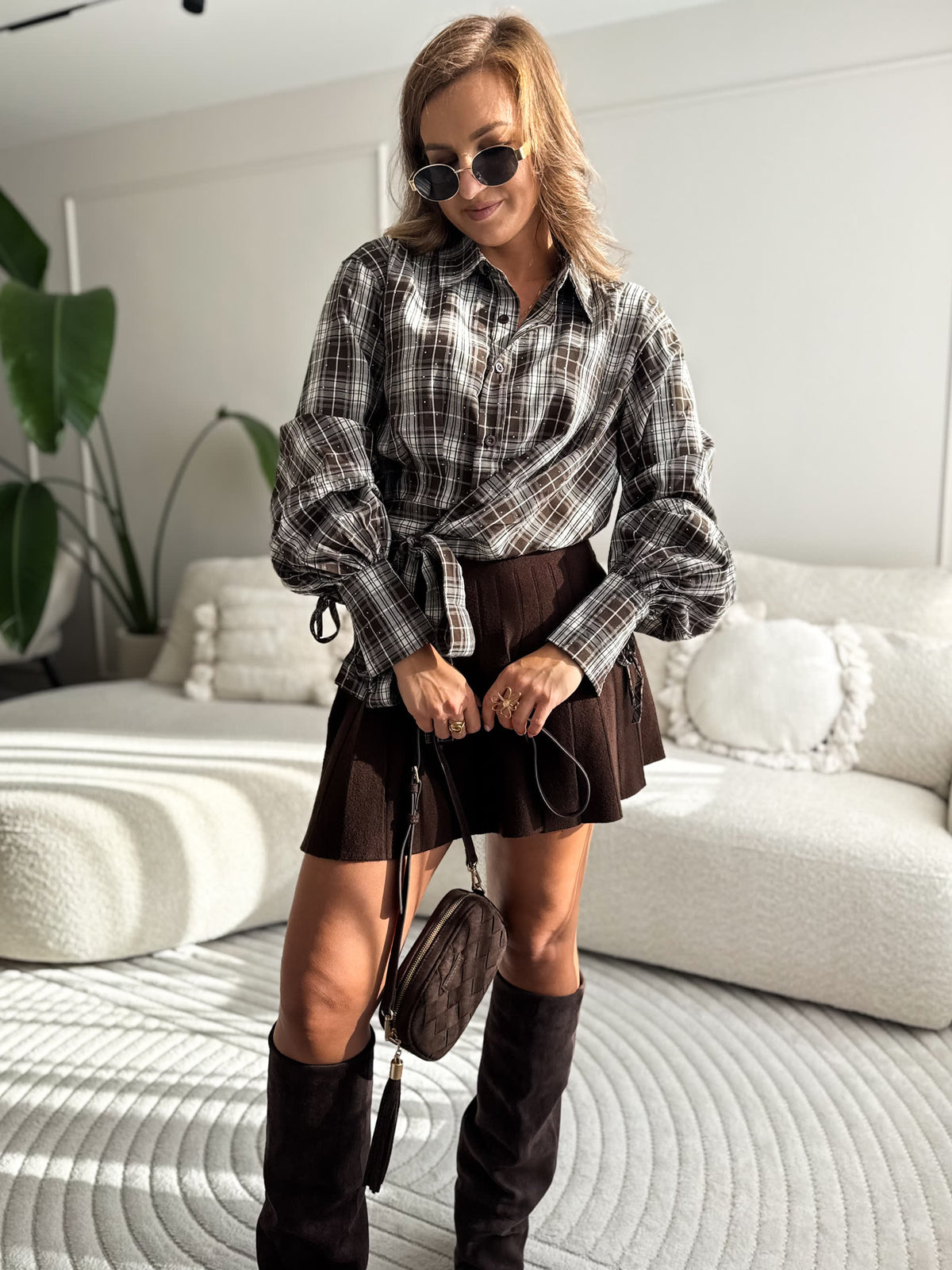 Melody Blouse Brown