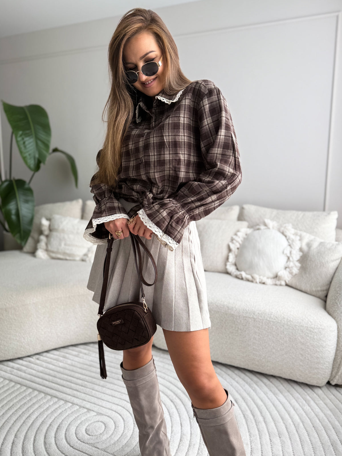 Lily Shirt Brown