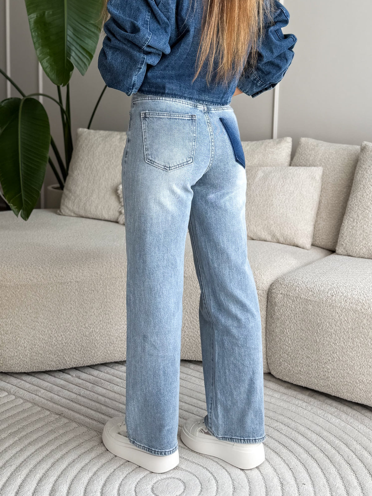 Dream Straight Leg Jeans Blue