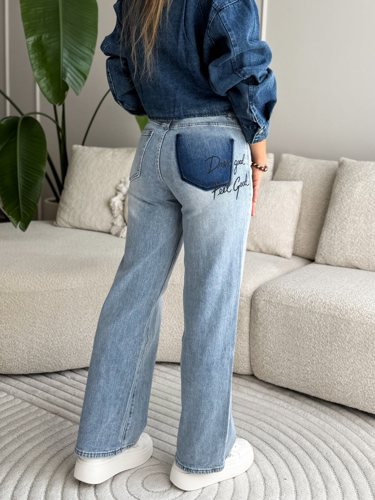 Dream Straight Leg Jeans Blue