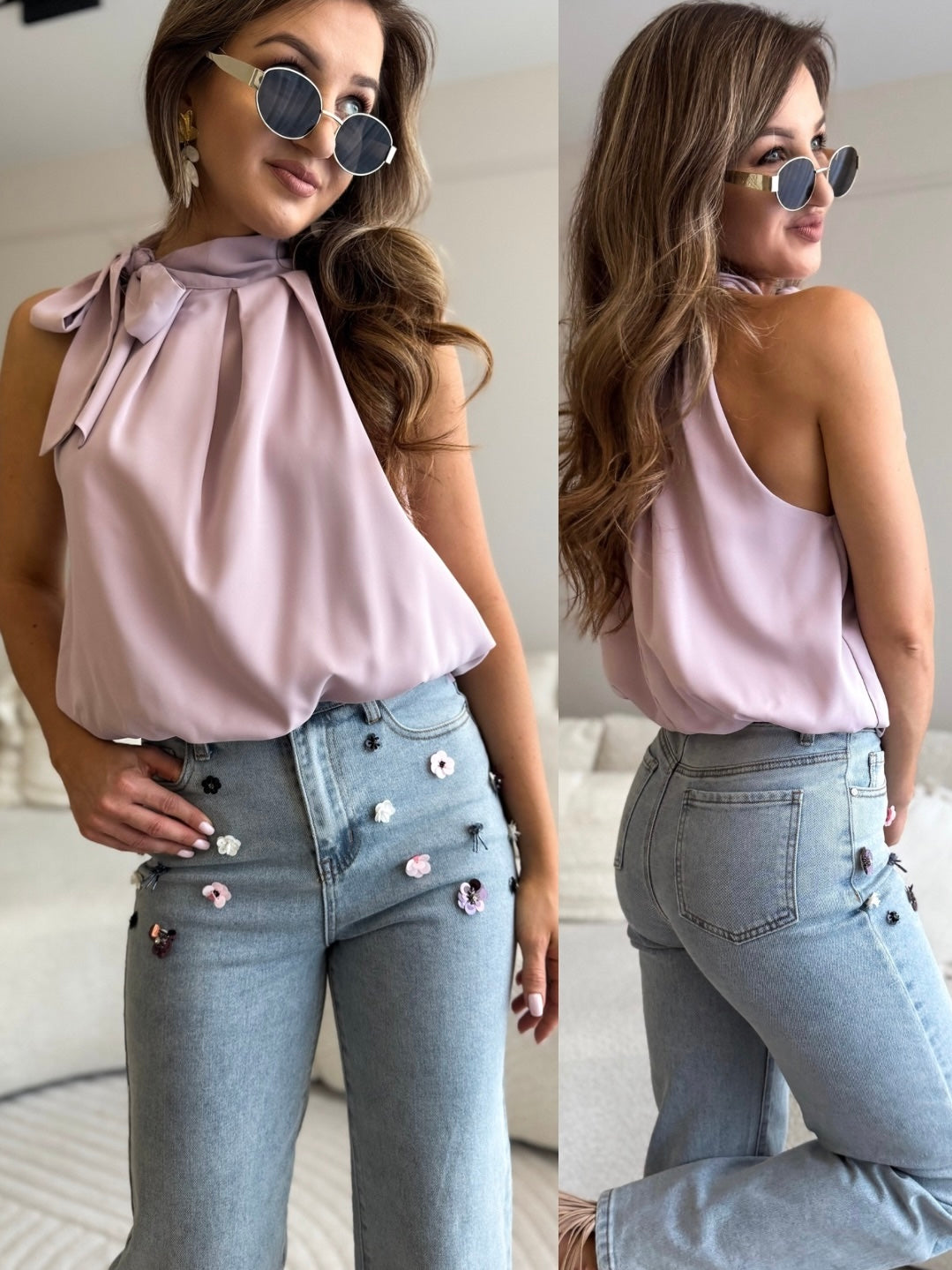 Abby Top lila