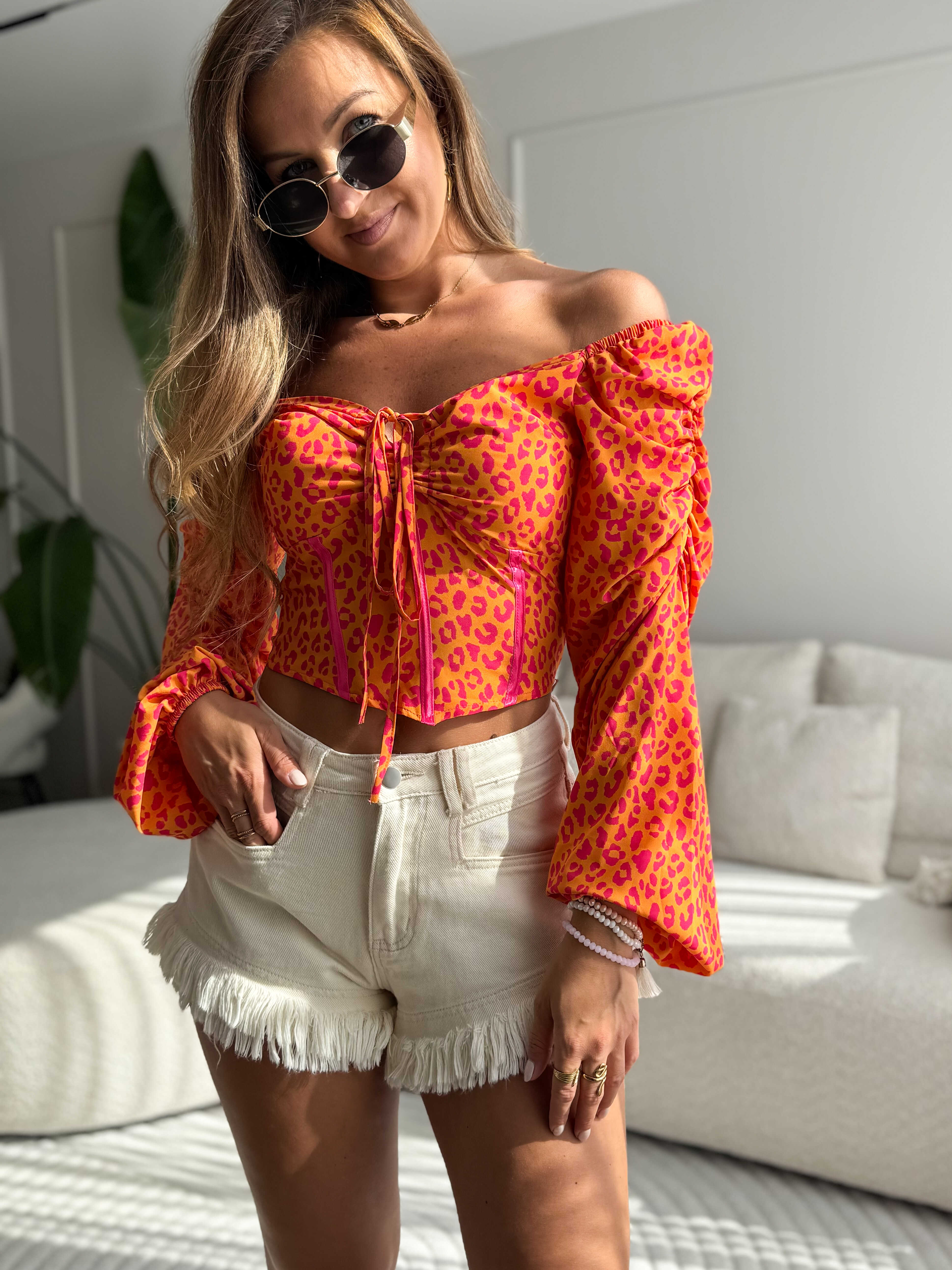Kendra Blouse Orange