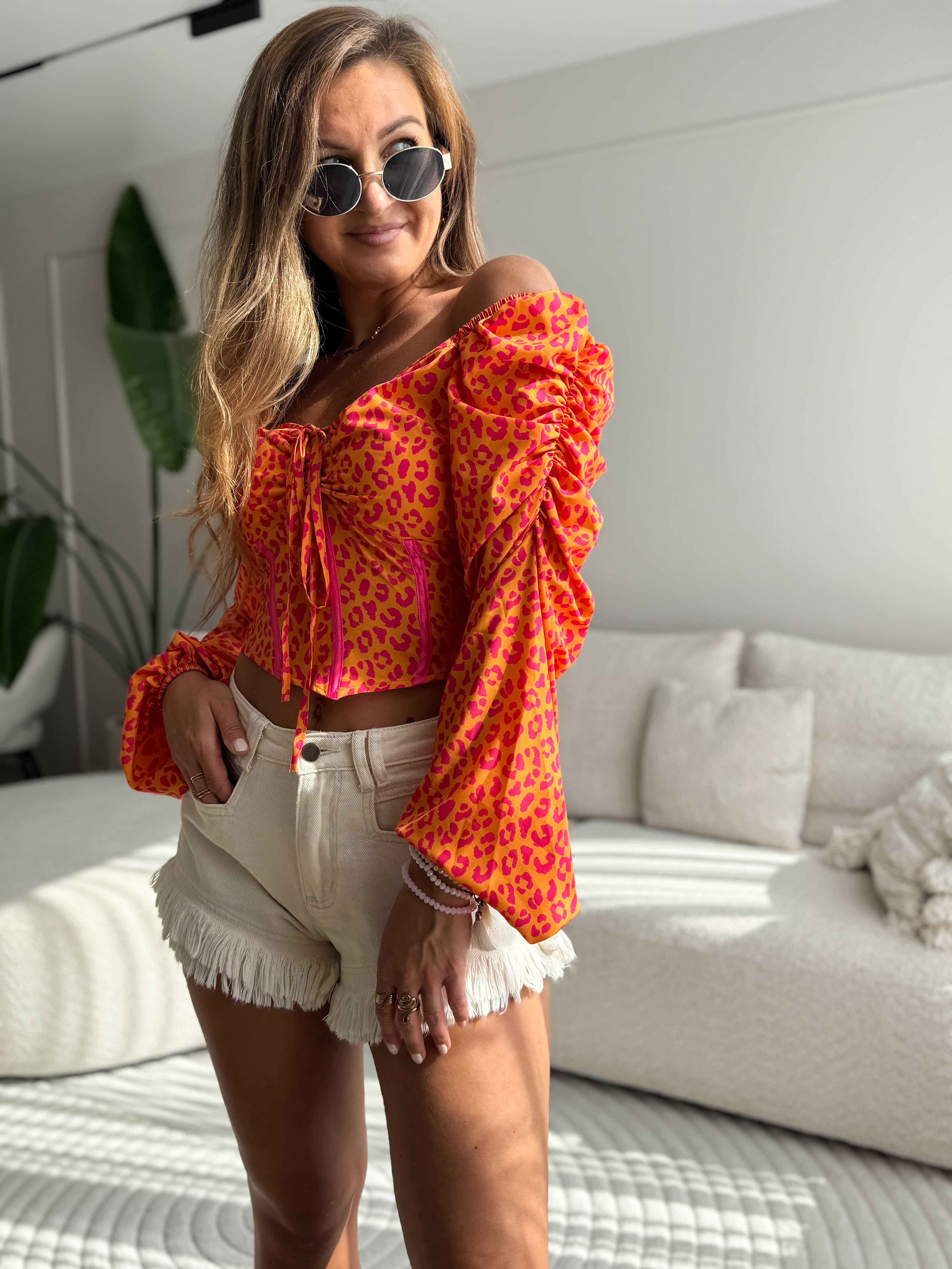 Kendra Blouse Orange