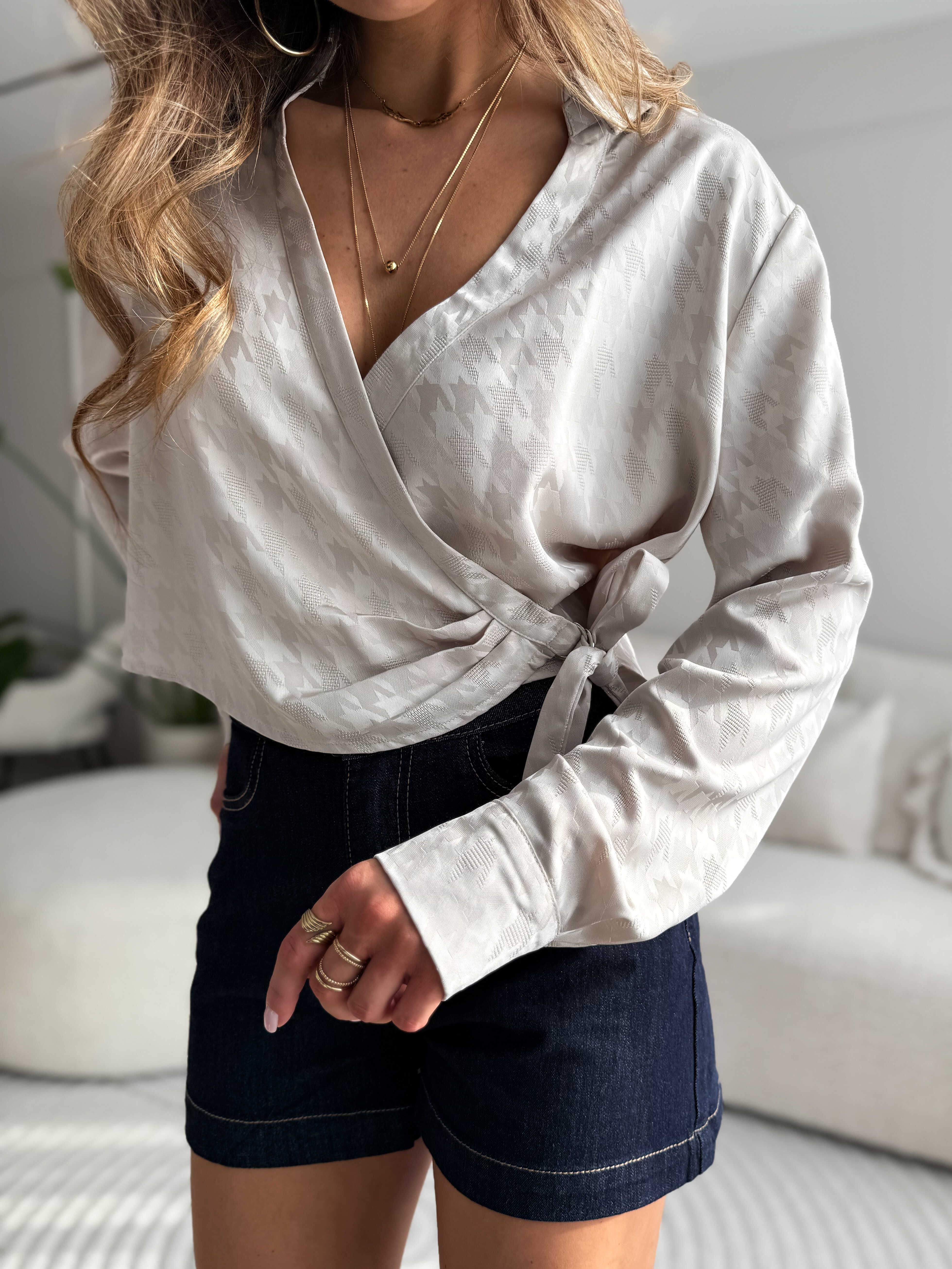 Ellena Blouse Beige