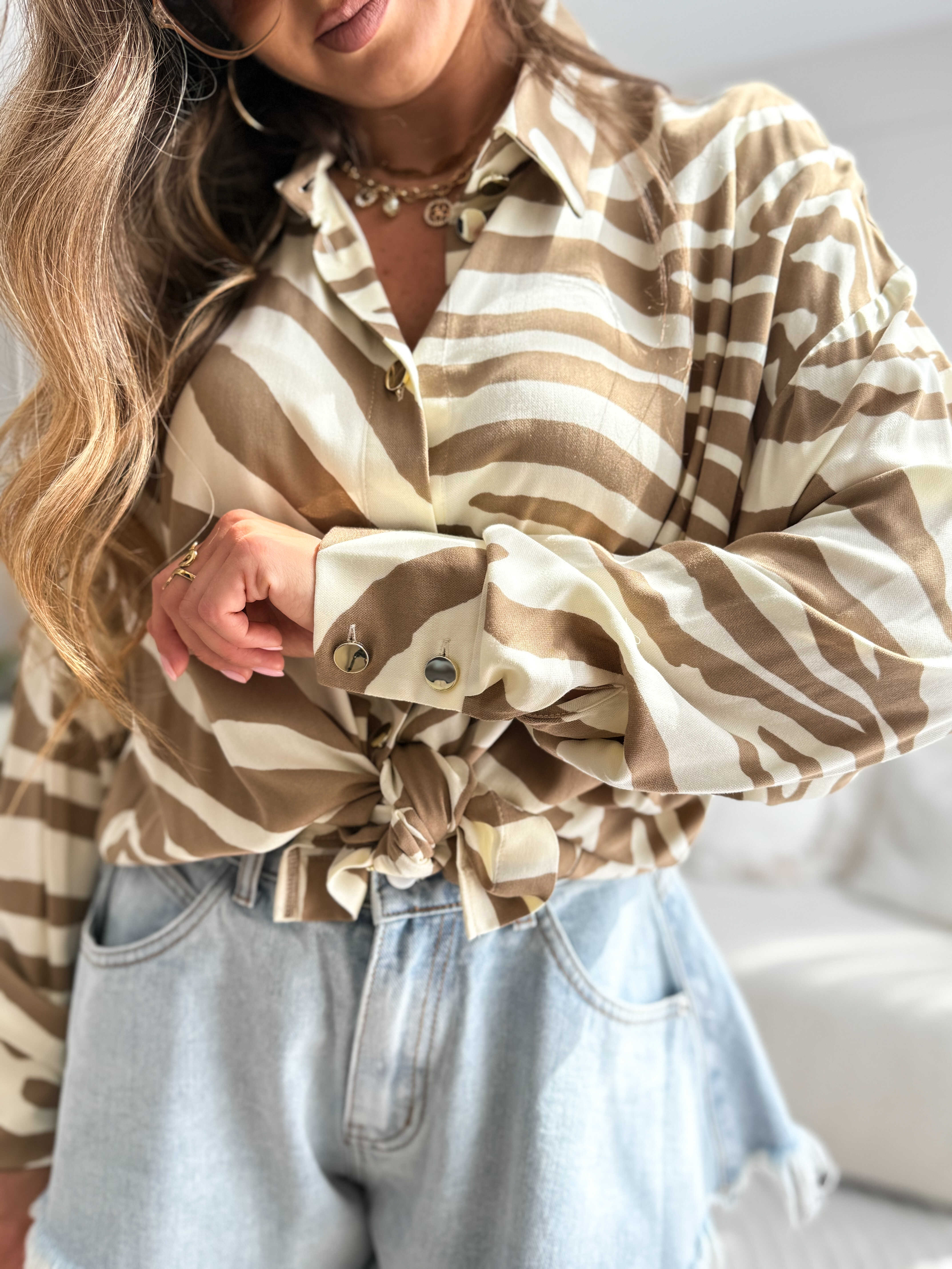 Zoe Shirt Zebra