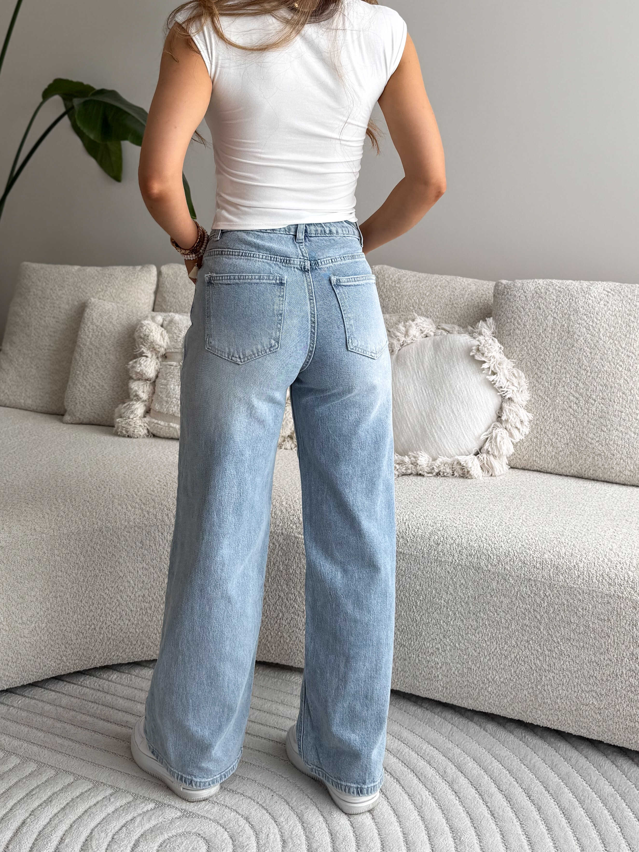 Viktoria Wide Leg Jeans
