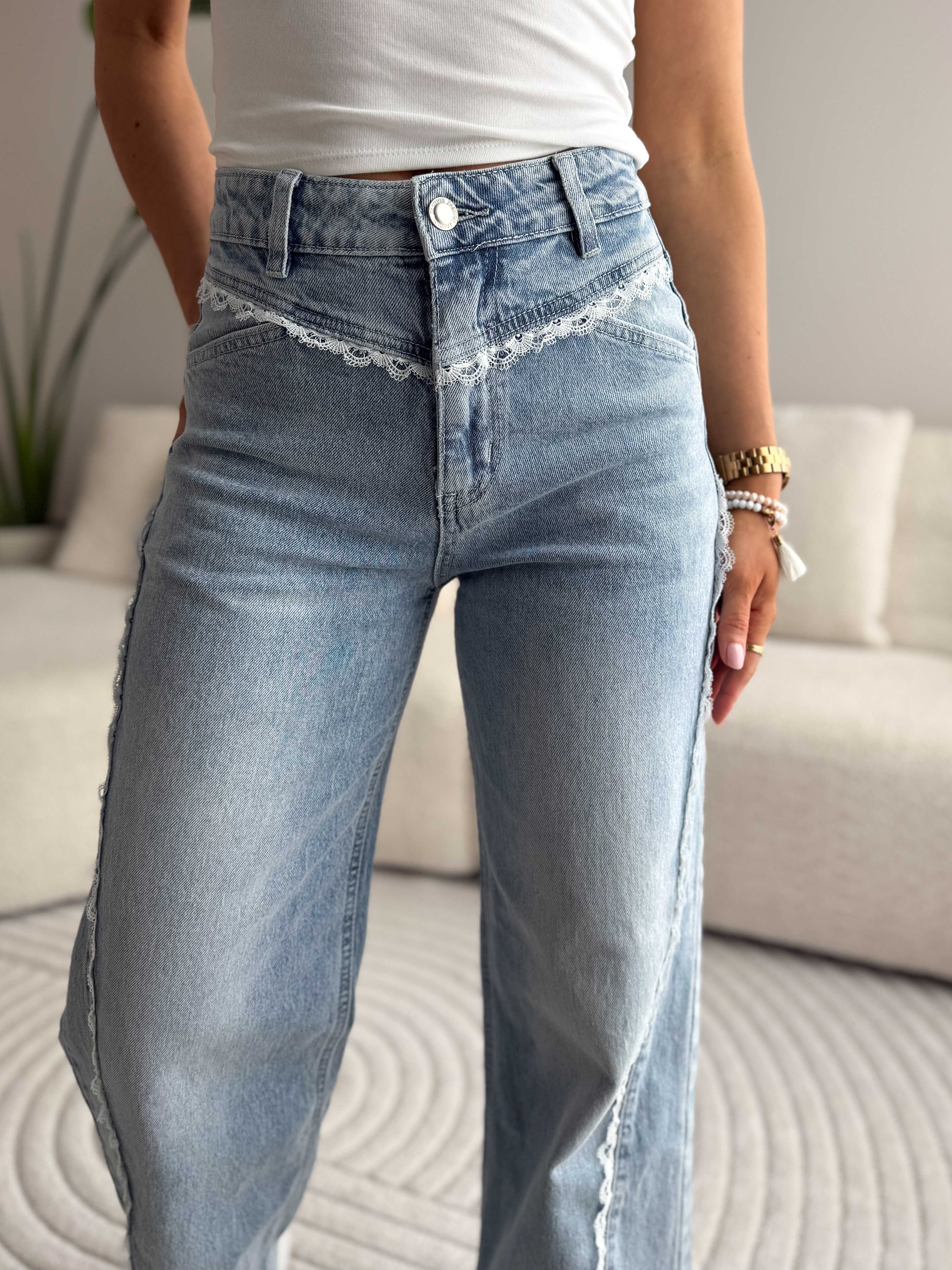 Viktoria Wide Leg Jeans