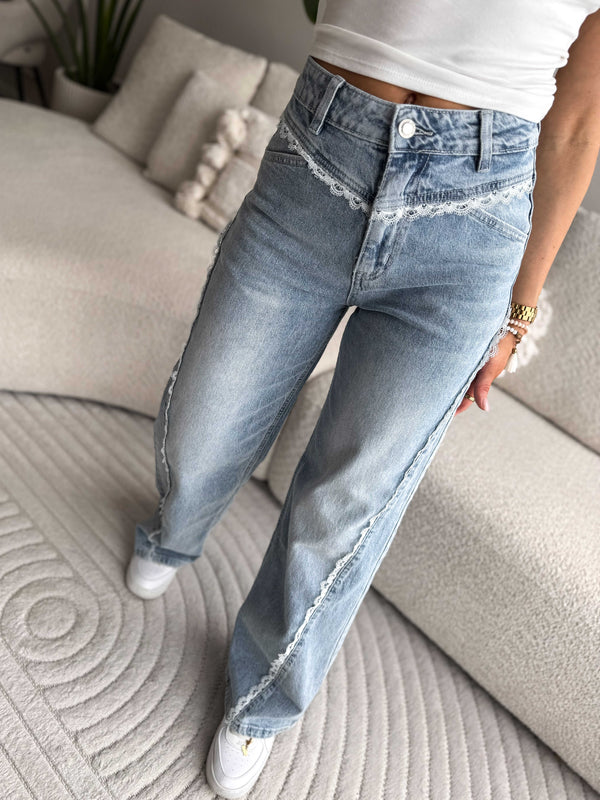 Viktoria Wide Leg Jeans