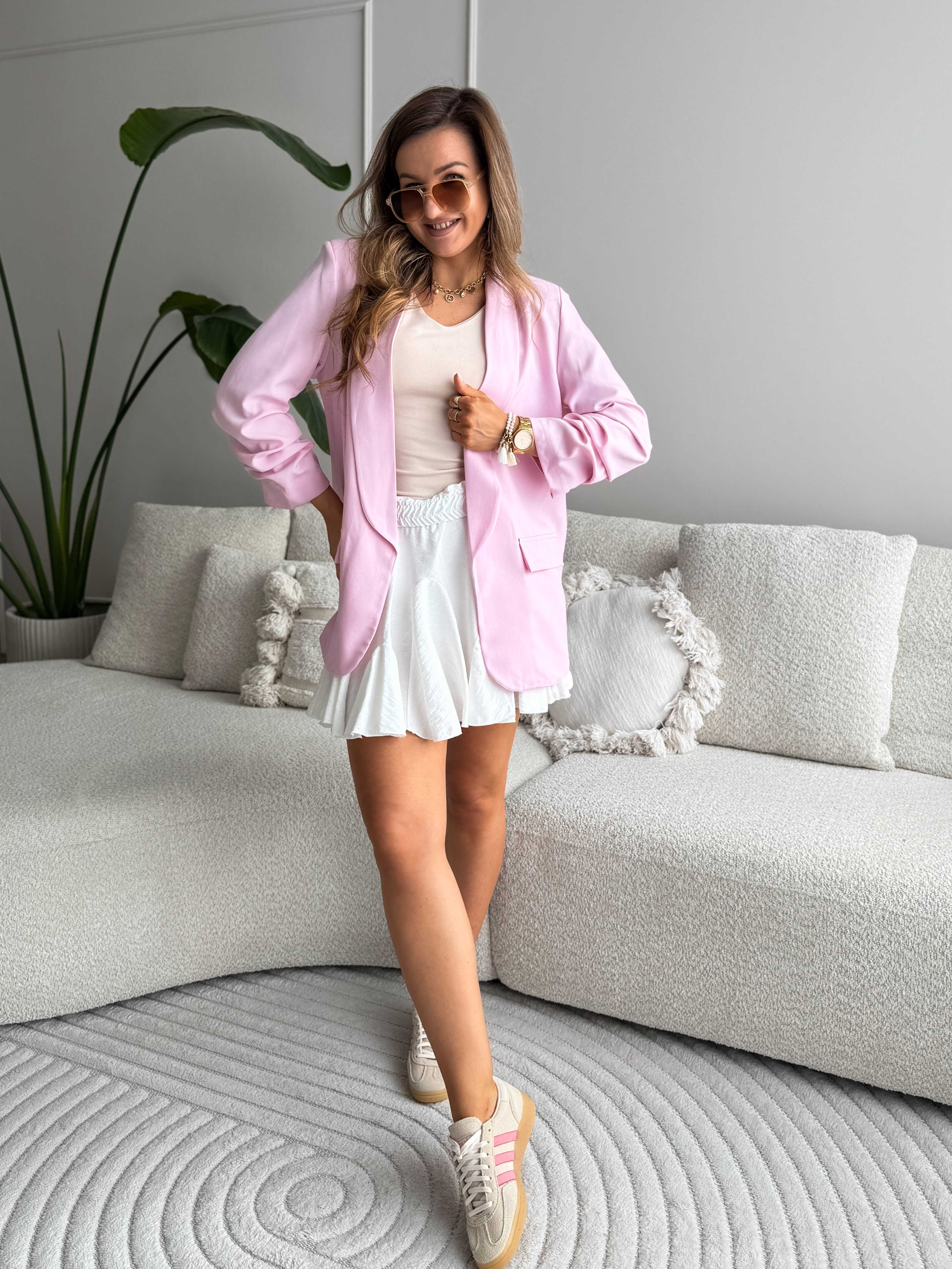 Willa Blazer Pink