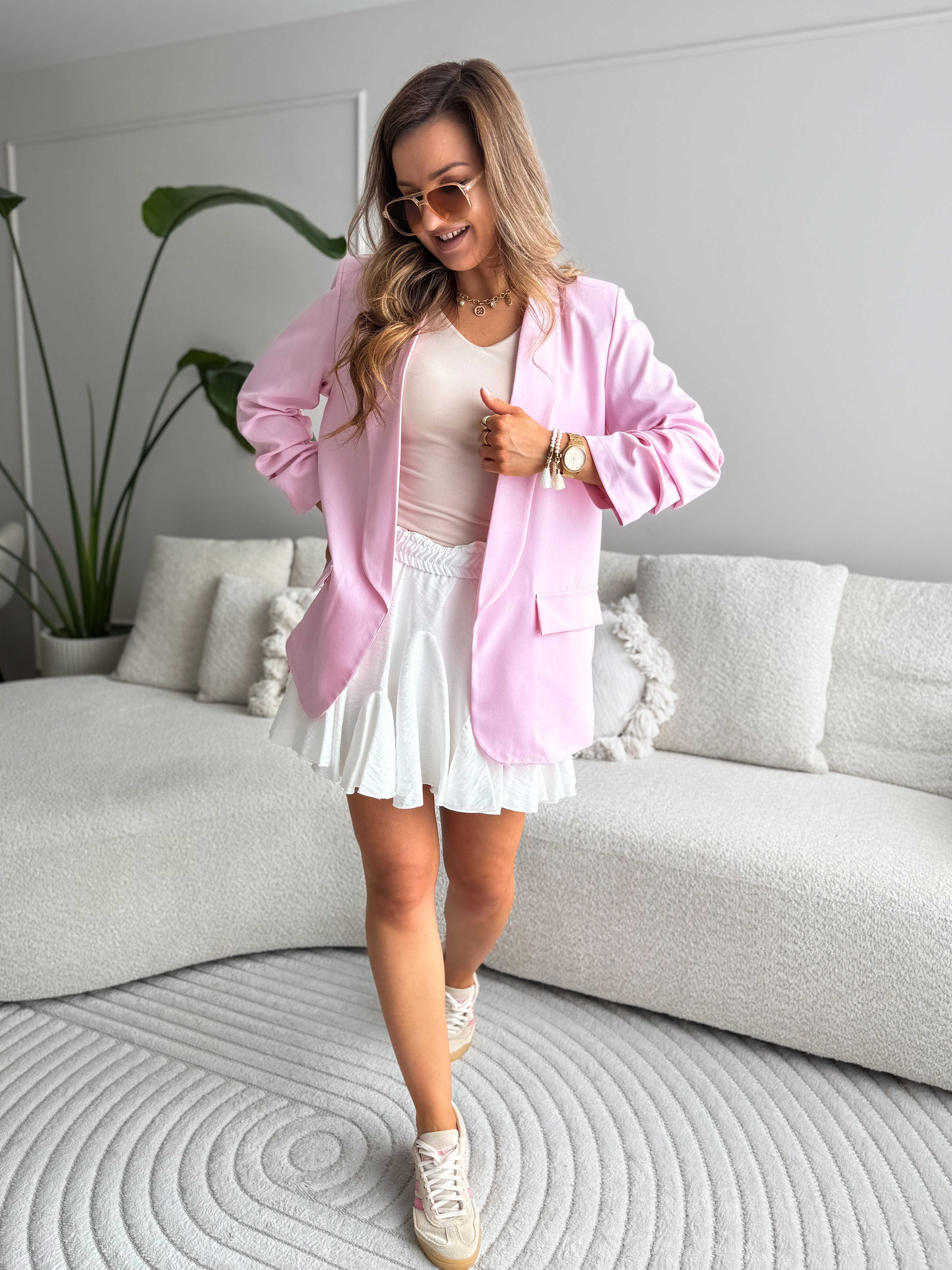 Willa Blazer Pink
