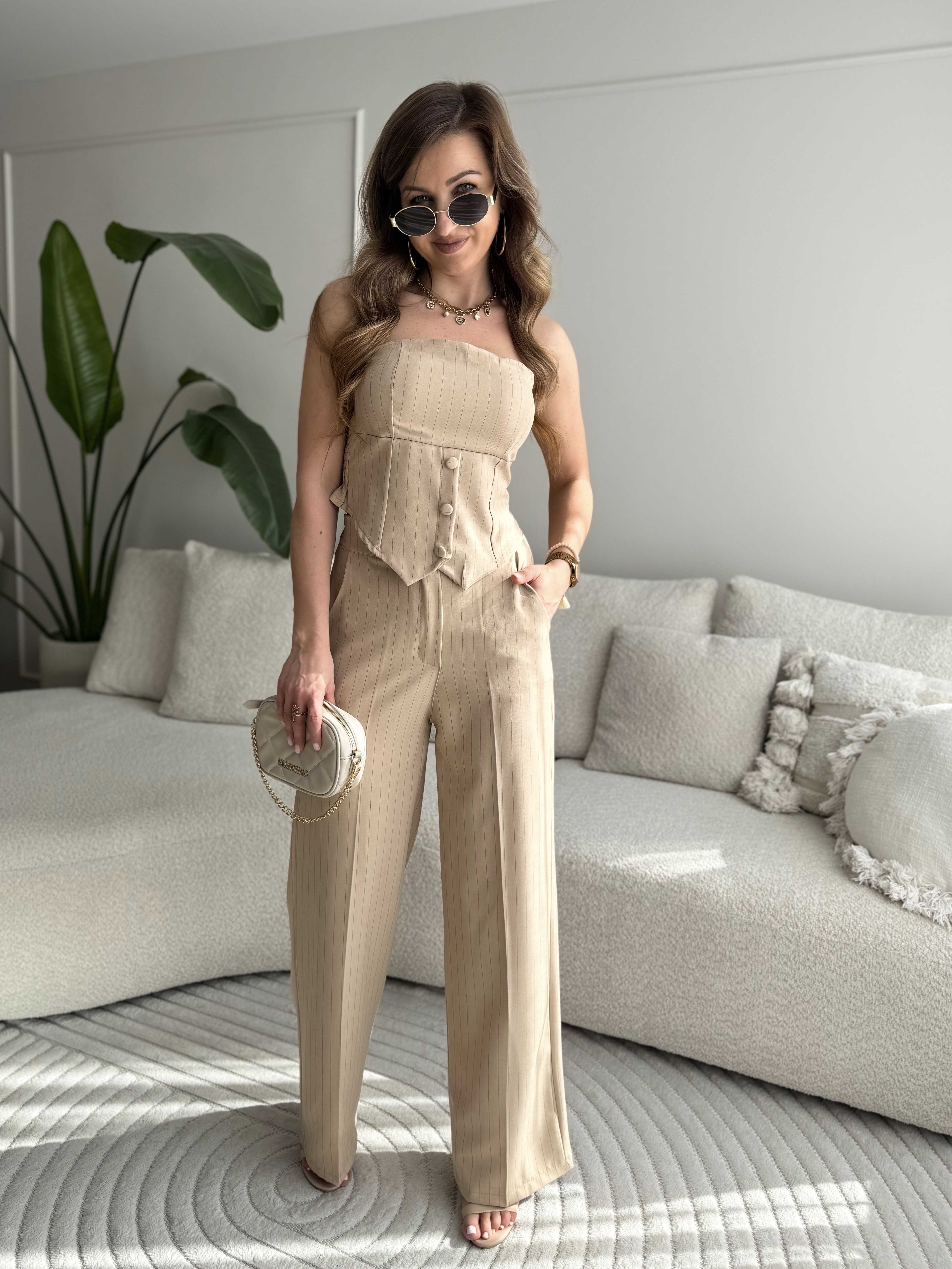 Caro elegante 3-delige set beige