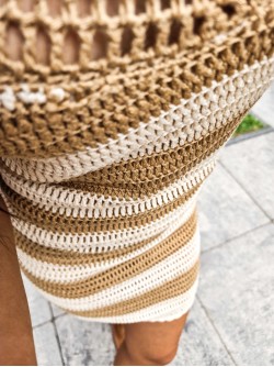 Knit Crochet Dress Abella