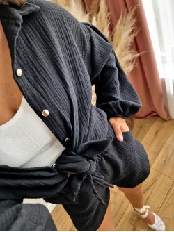 Levi Cotton Set Black