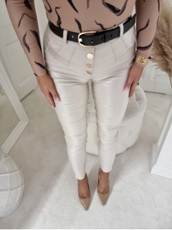 Alba Leather Look Broeken