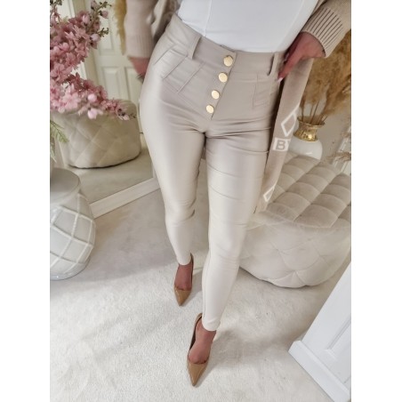 Alba Leather Look Broeken