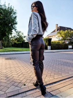 Victoria Leatherlook Pants