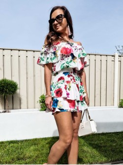 Rita Floral Jumsuit