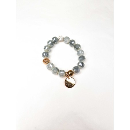 Kralen Armband Grey