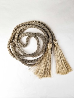 Riem met kwastjes - gold