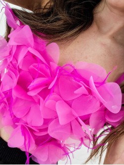 Tinny Corset Neon Pink