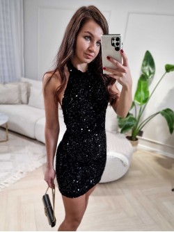 Evon Dress Black