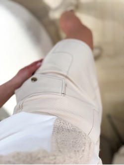 Zully Cargo Skirt Beige