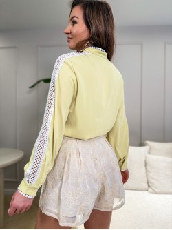 Nora Shorts Natural Beige