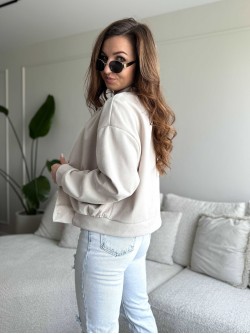 Velvet Bomberjas Beige