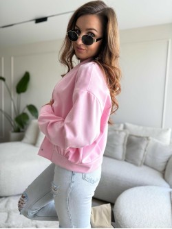 Velvet Bomberjas Candy Pink