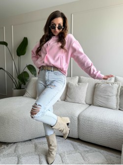 Velvet Bomberjas Candy Pink