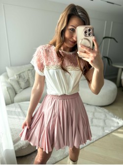 Holly Skirt Puder Pink