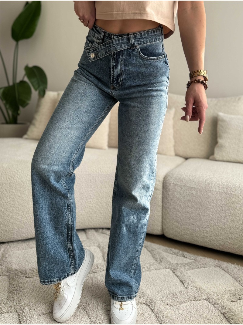 Bianco Wide Leg Jeans