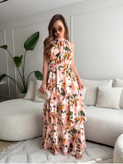 Mandy Maxi Dress Orange