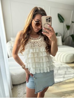 Sophie Blouse Beige