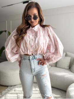 Fluffy Blouse Pink