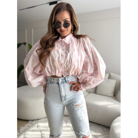 Fluffy Blouse Pink
