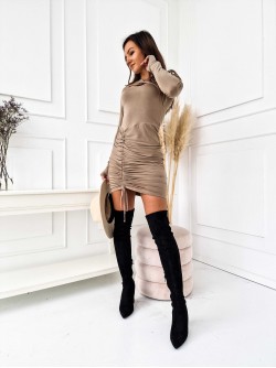 Aurelia Dress Beige