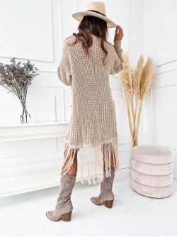 Tinar Vest Long Beige