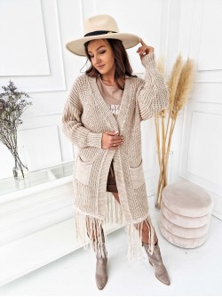 Tinar Vest Long Beige