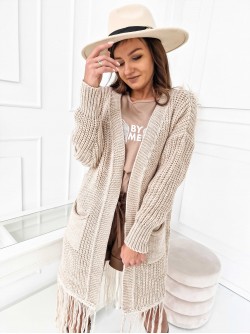 Tinar Vest Long Beige