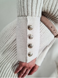 Nicole Sweater dress Beige