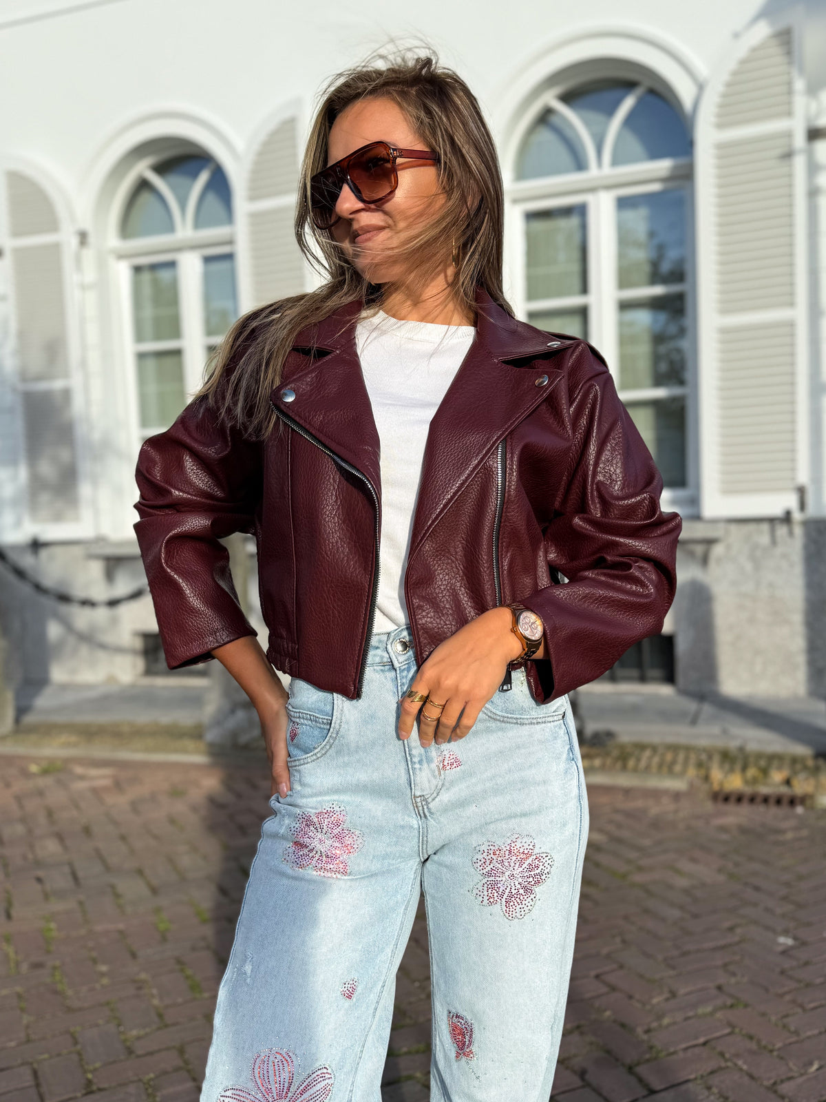 Cindy Jacket Burgundy