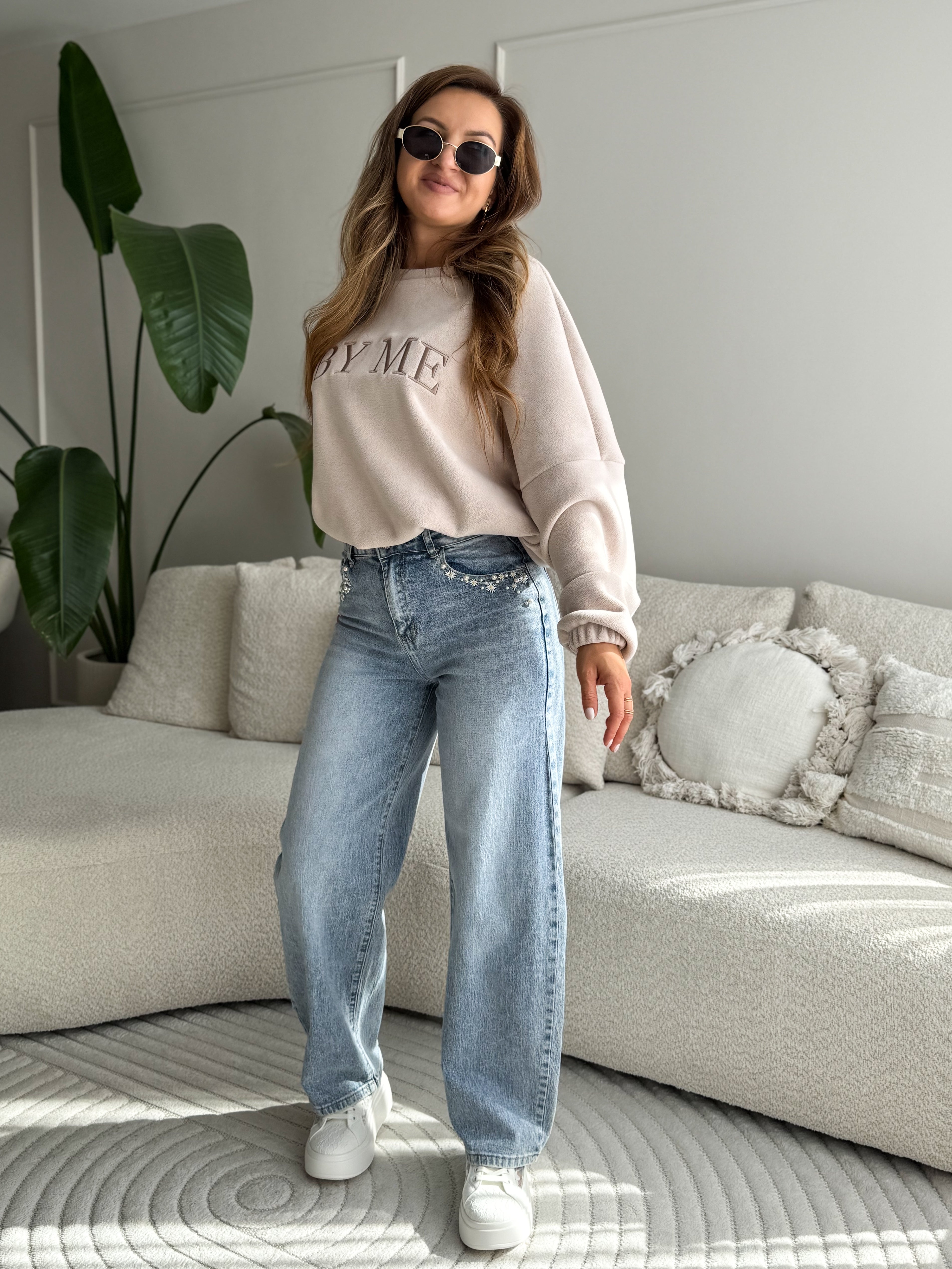Maris Sweatshirt Beige