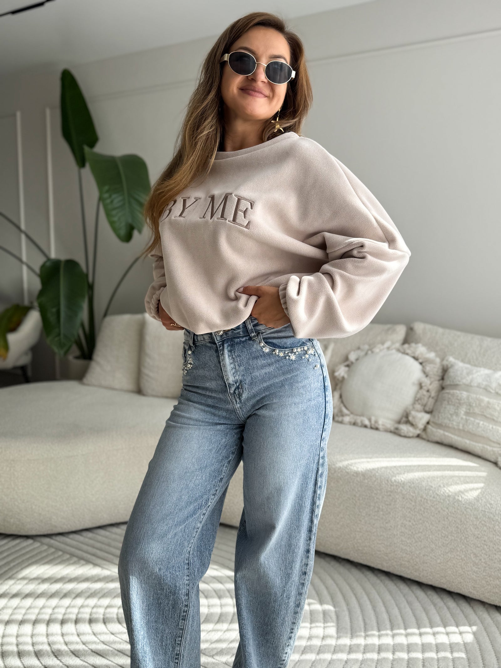 Maris Sweatshirt Beige