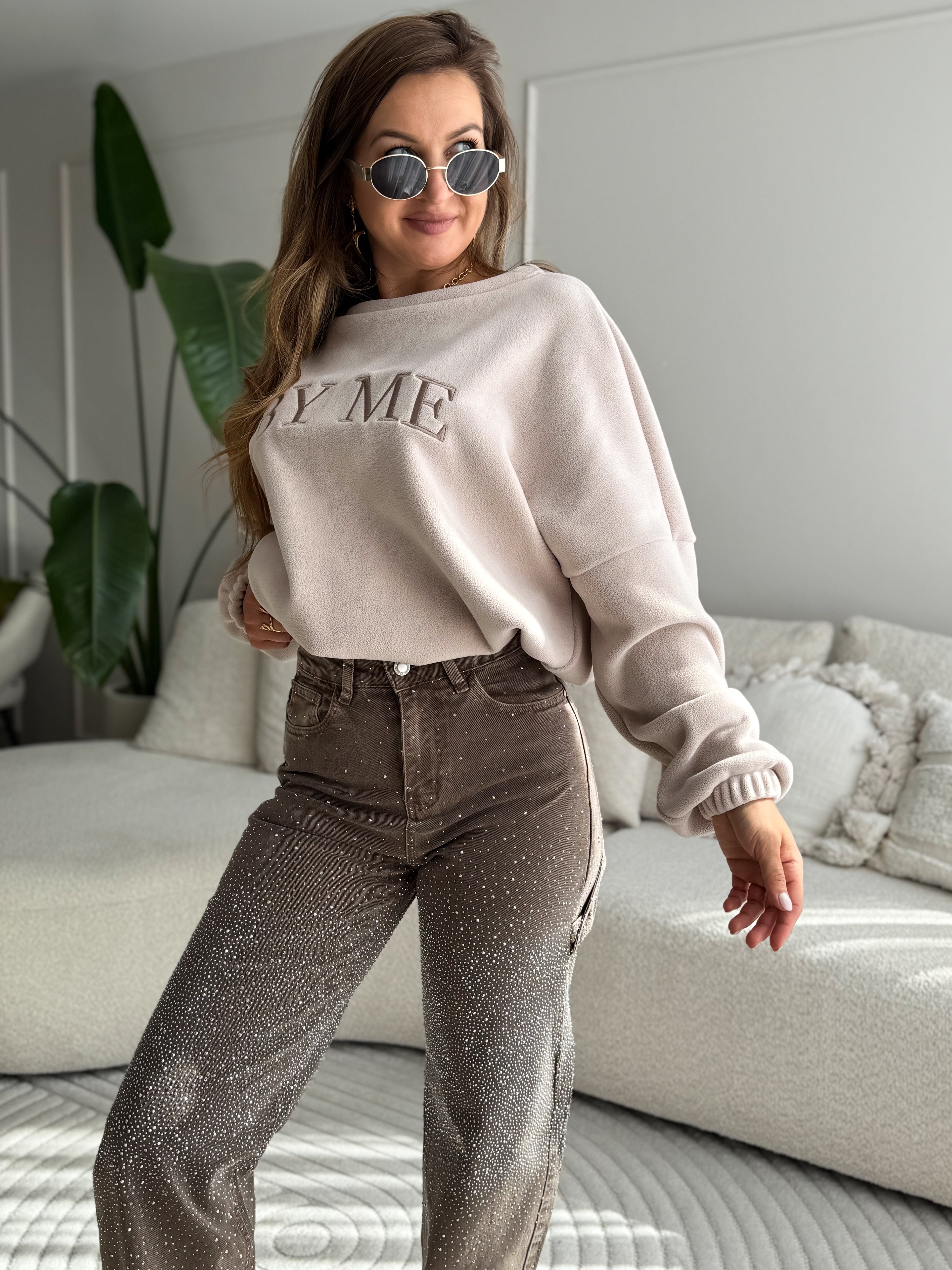 Maris Sweatshirt Beige