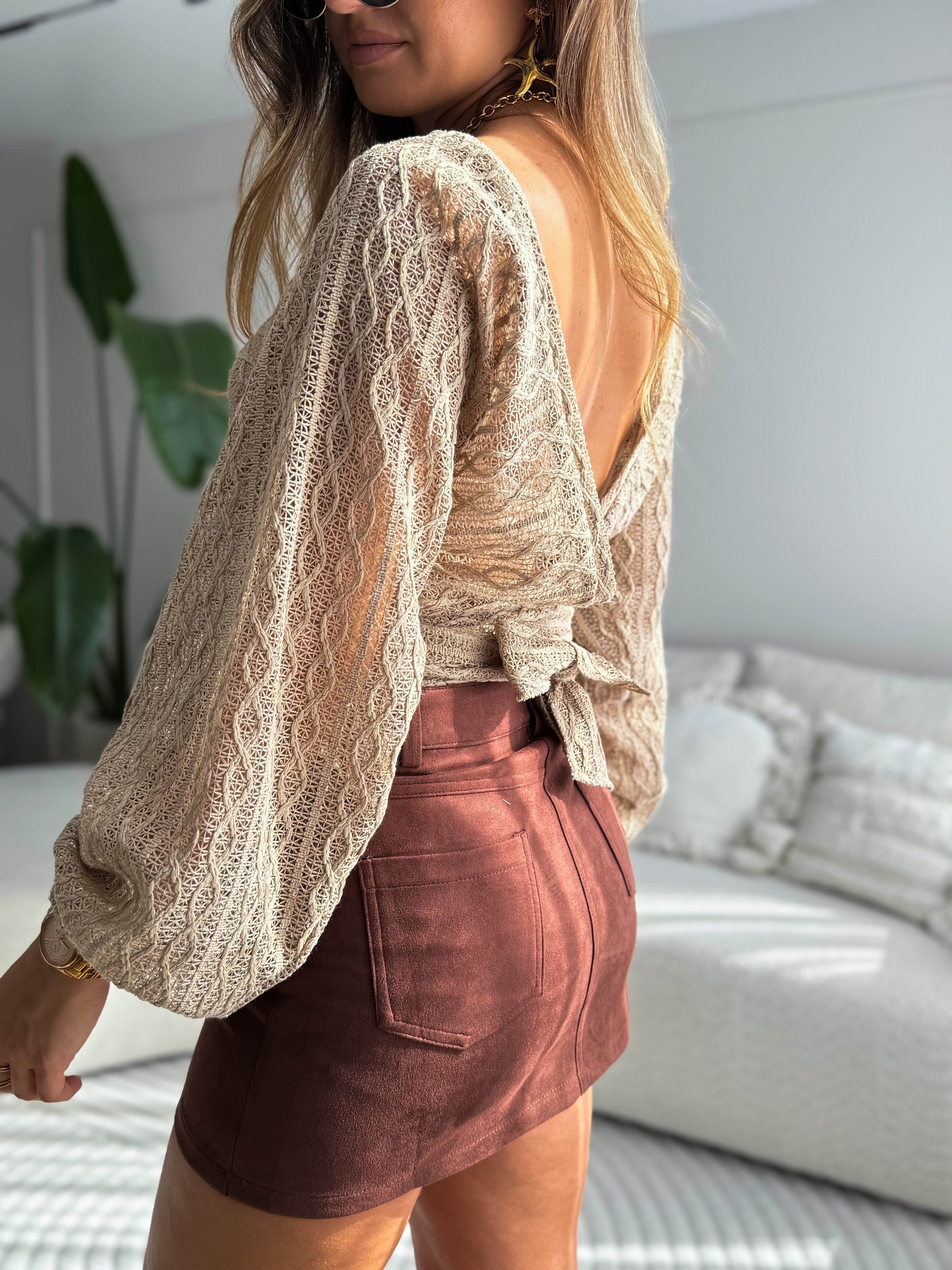 Kendra Blouse Beige
